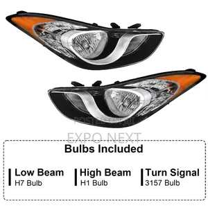 Hyundai Elantra 2011-2013 Headlights