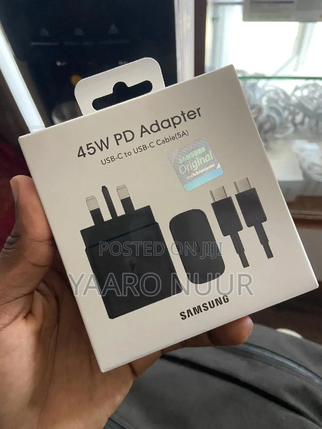 Samsung 45w Type C Fast Charger Head N Cable(Free Delivery)