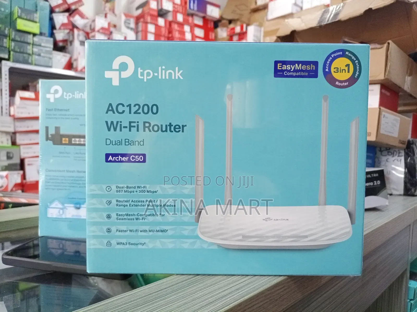 Tp Link Ac1200 Wifi Router Dual Band Archer C50