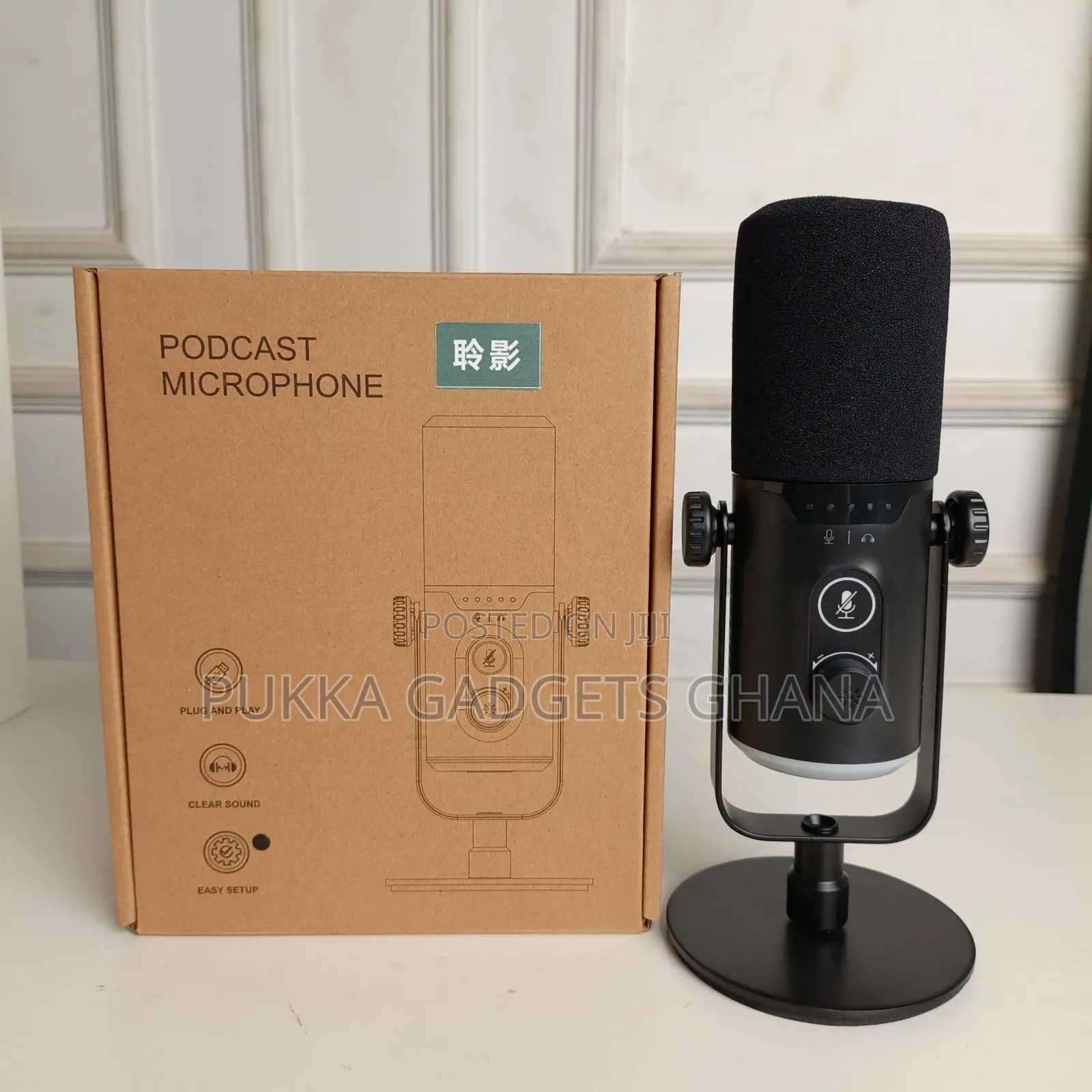 Linim Pd12 Dynamic Usb/Xlr Microphone With Earphone Port