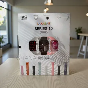 Laxasfit Series 10 Smart Watch With 8 Straps(748486)