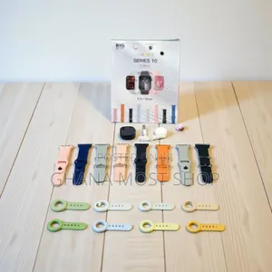 Laxasfit Series 10 Smart Watch With 8 Straps(527686)