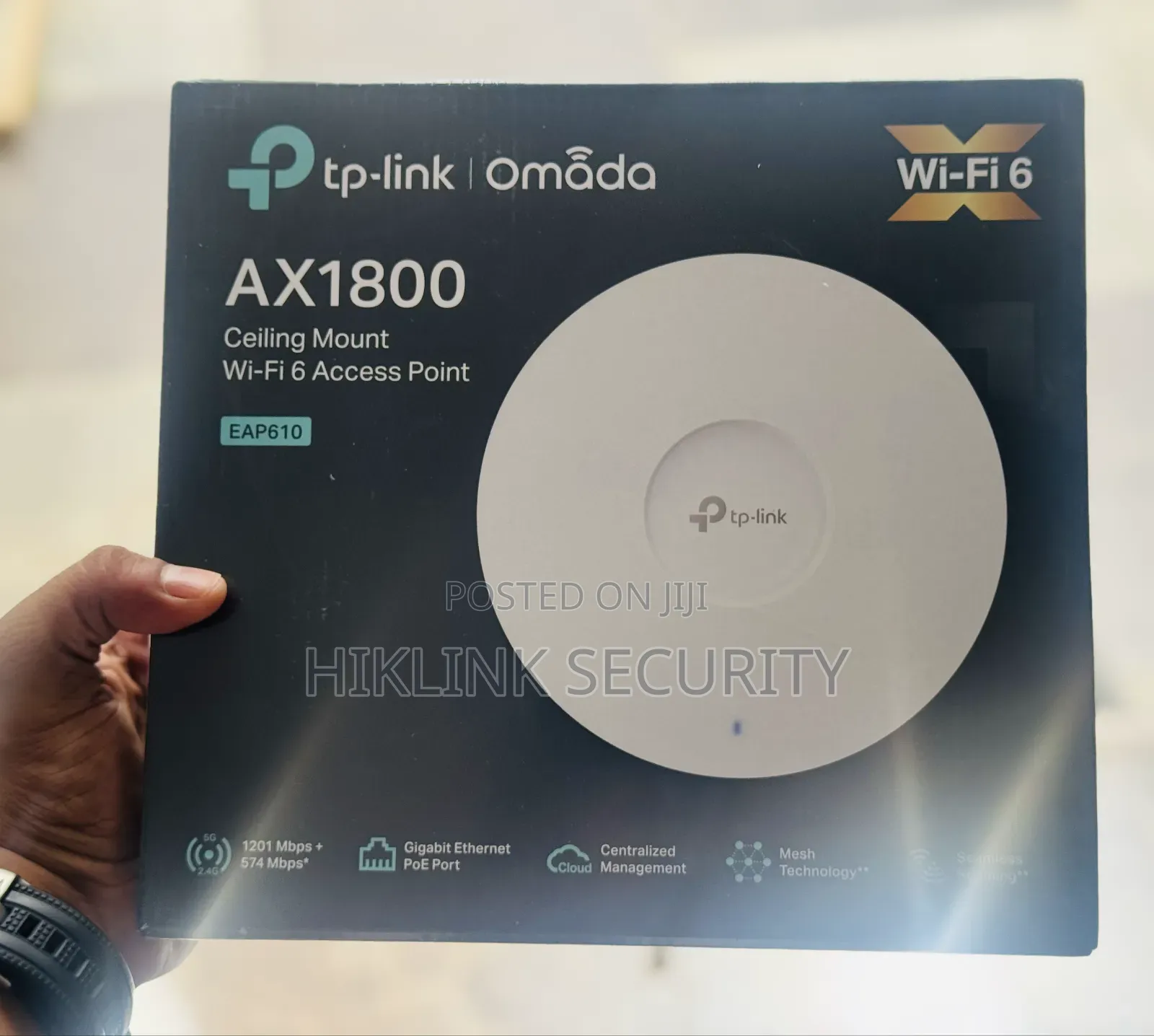 Tplink Ax1800 Eap610 Wifi 6 Ceiling Access Point