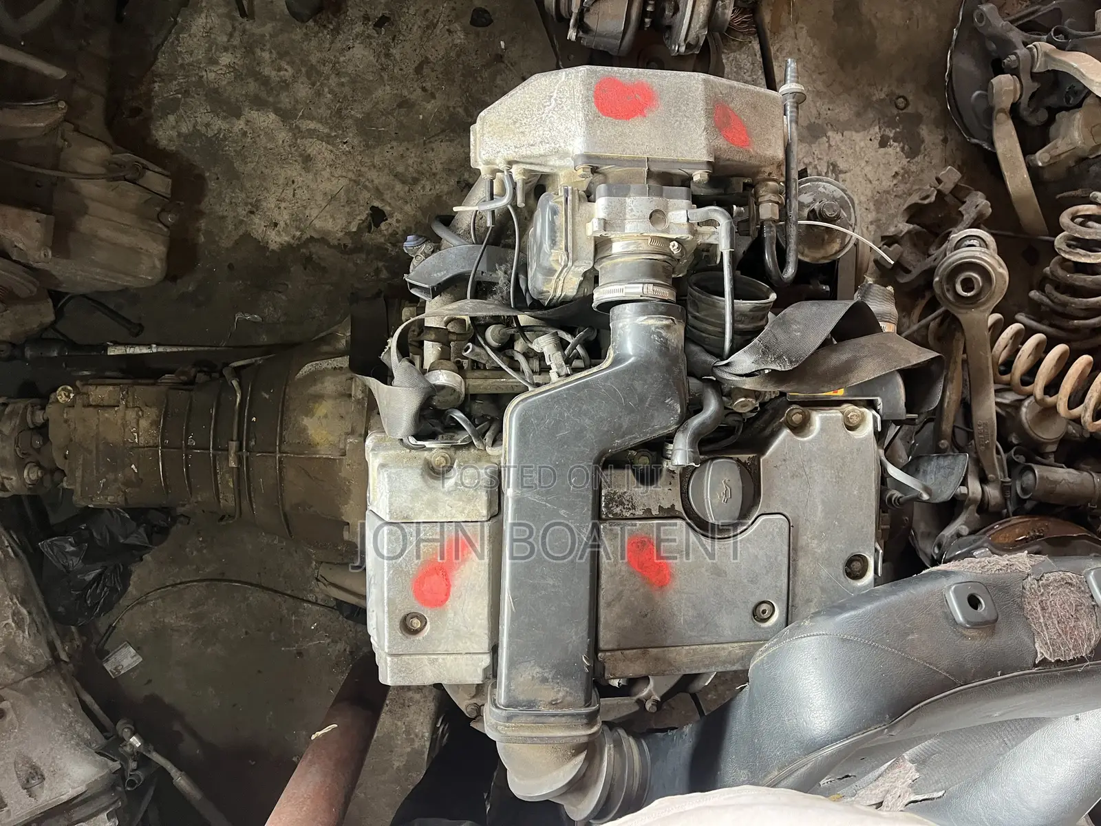 Mercedes Benz C180 W124 Complete Engine