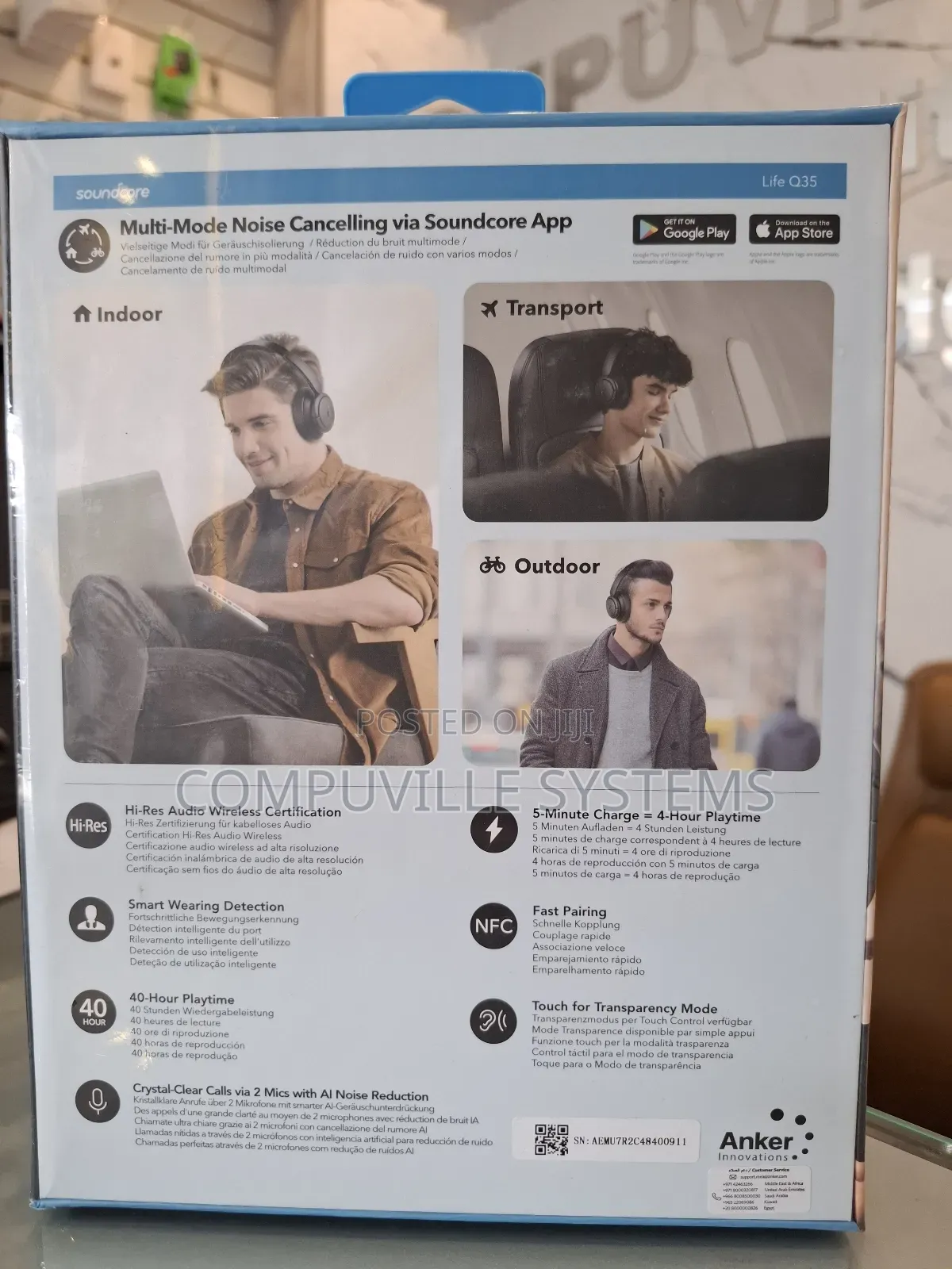Soundcore by Anker Life Q35 Wireless Noise Cancelling Headphones