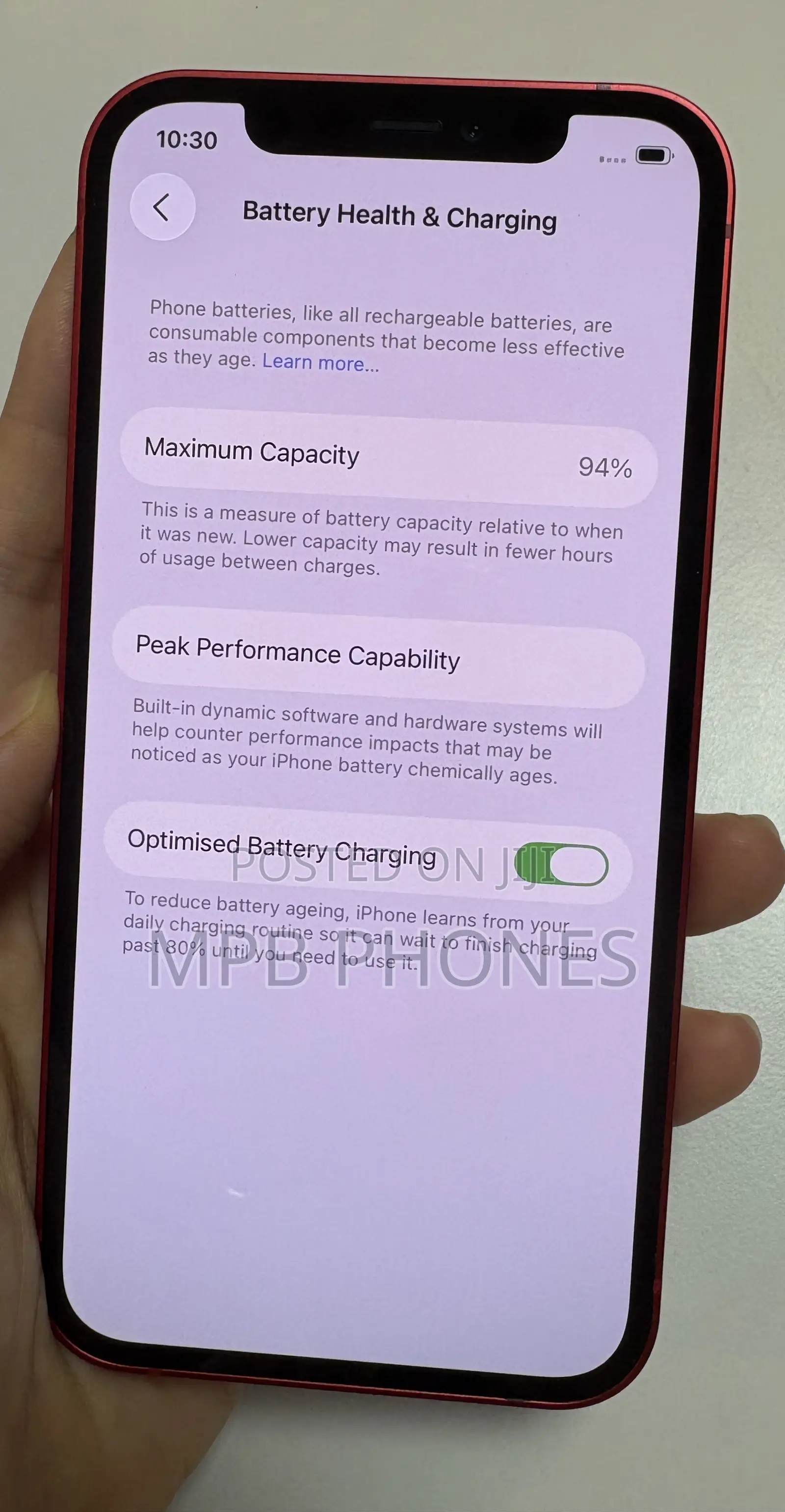 Apple iPhone 12 128 GB Red