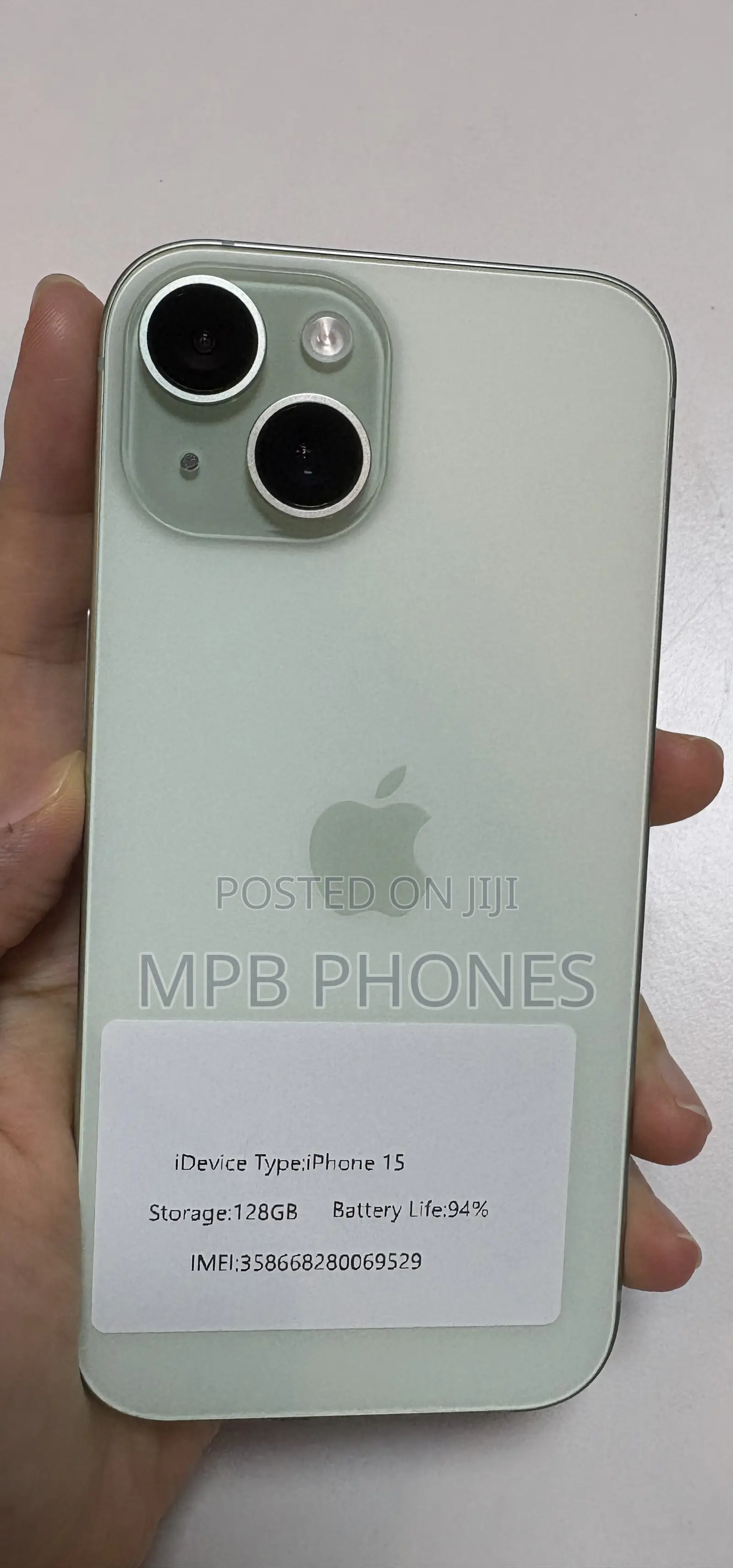 Apple iPhone 15 128 GB Green