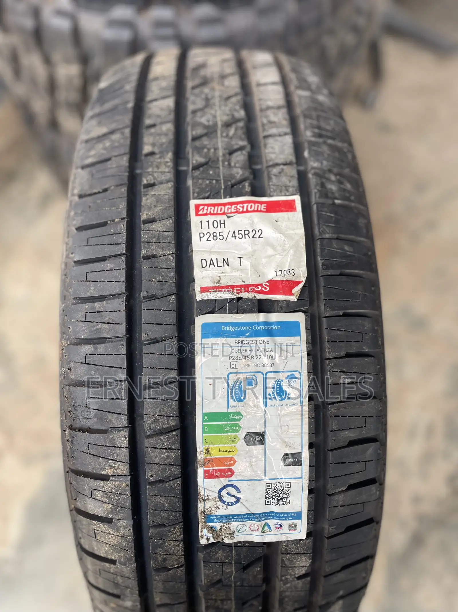 285/45r22 Bridgestone Tires