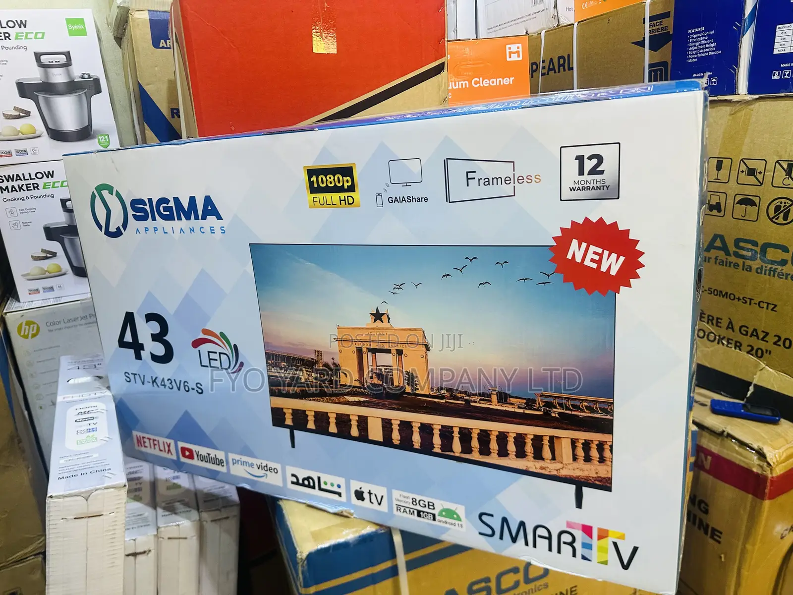 Enhanced Viewing Sigma 43 Smart FHD Digital Led Tv