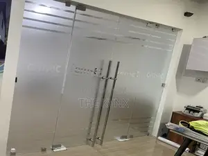 Frosted Glass Sticker Installation