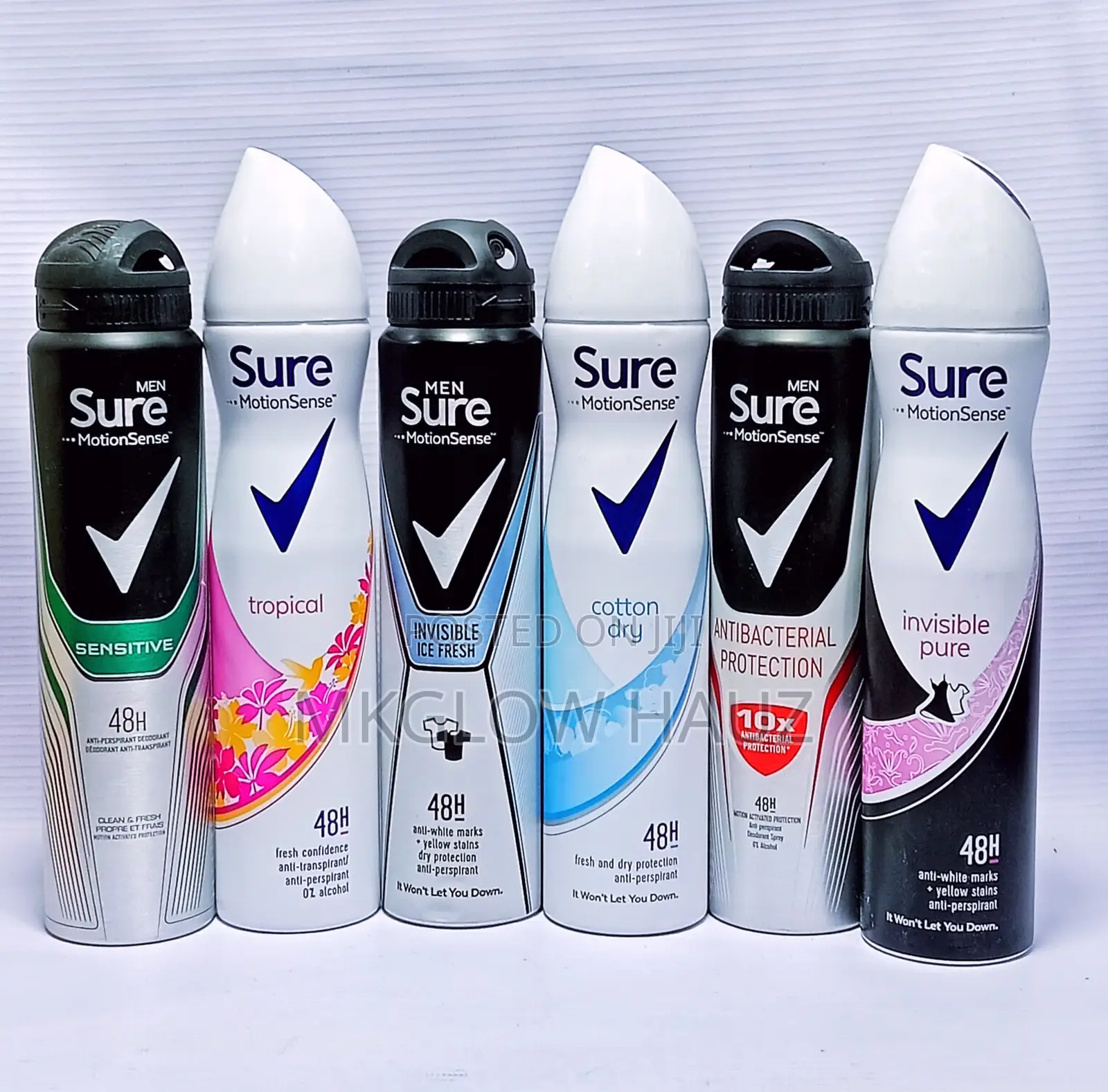 Deodorant Spray Available