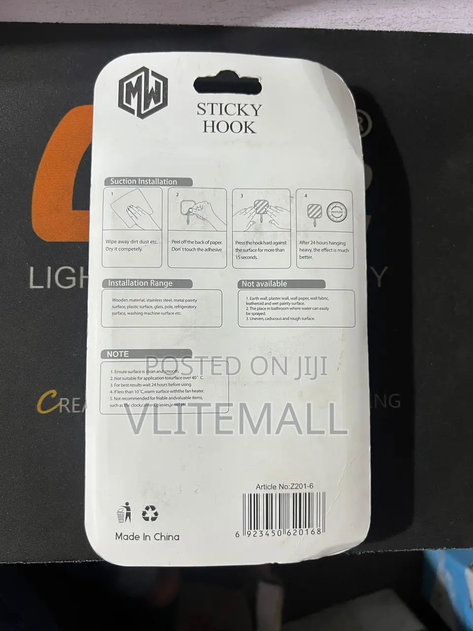 Sticky Hooks