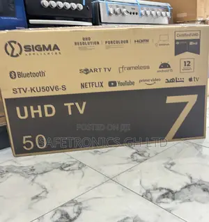 Try Affordable Sigma 50” Led Uhd Smart (Sig-Ku50v6-S) Tv