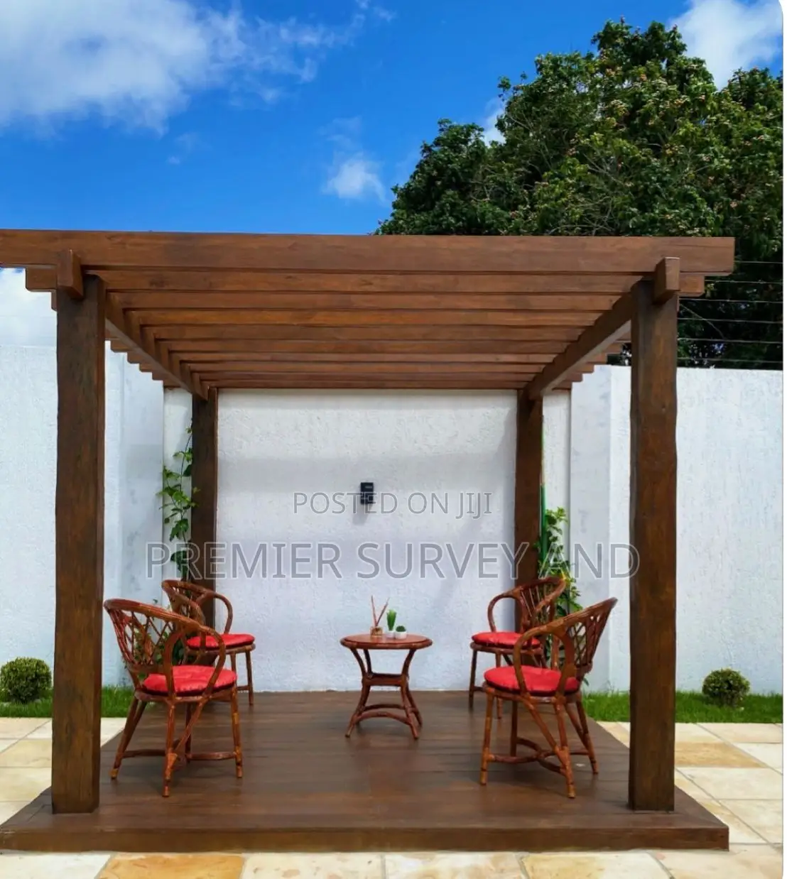 Domestic Commercial Wooden Pergola