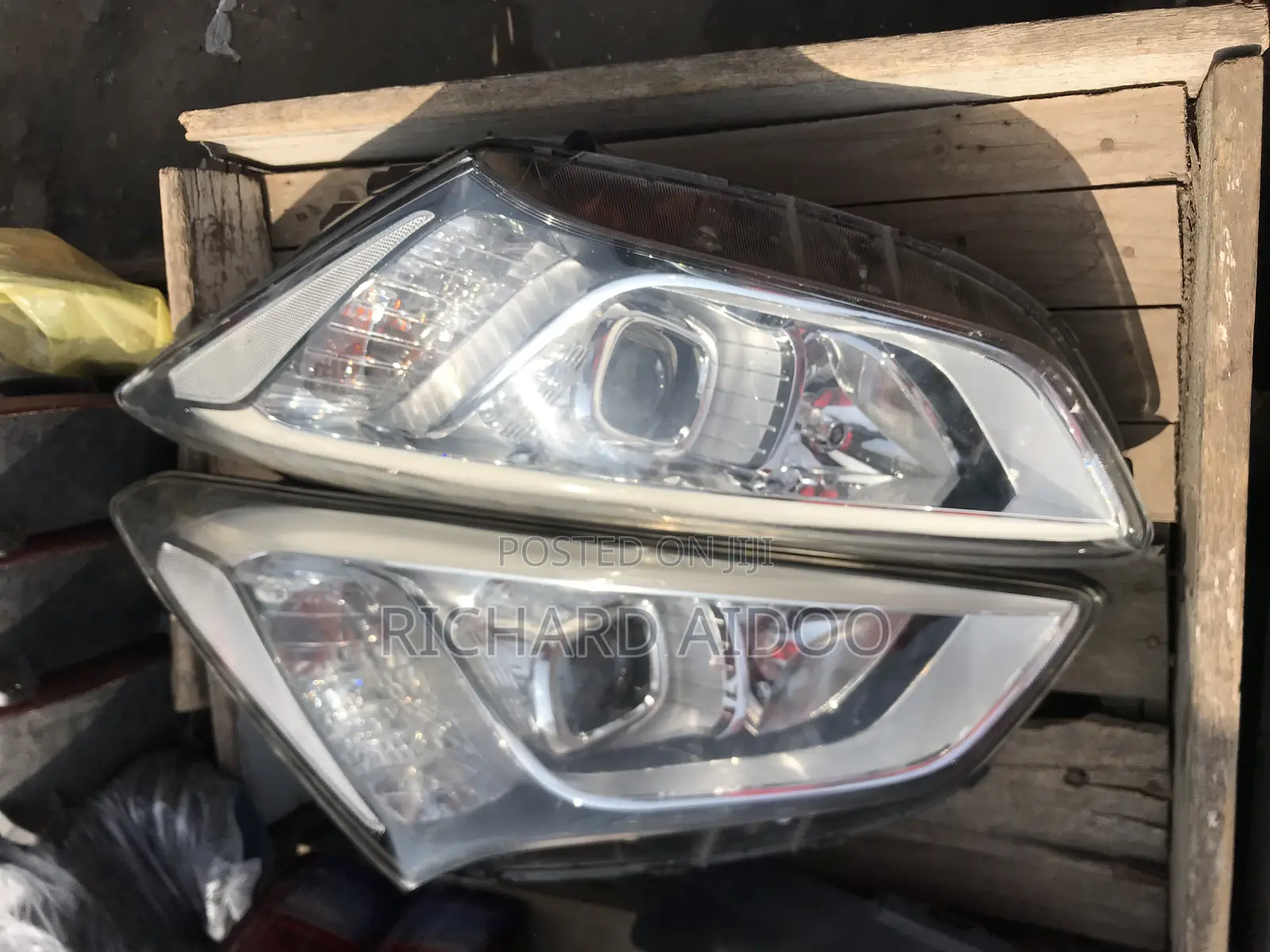 Hyundai Santa-Fe 2014 Headlight All White Available