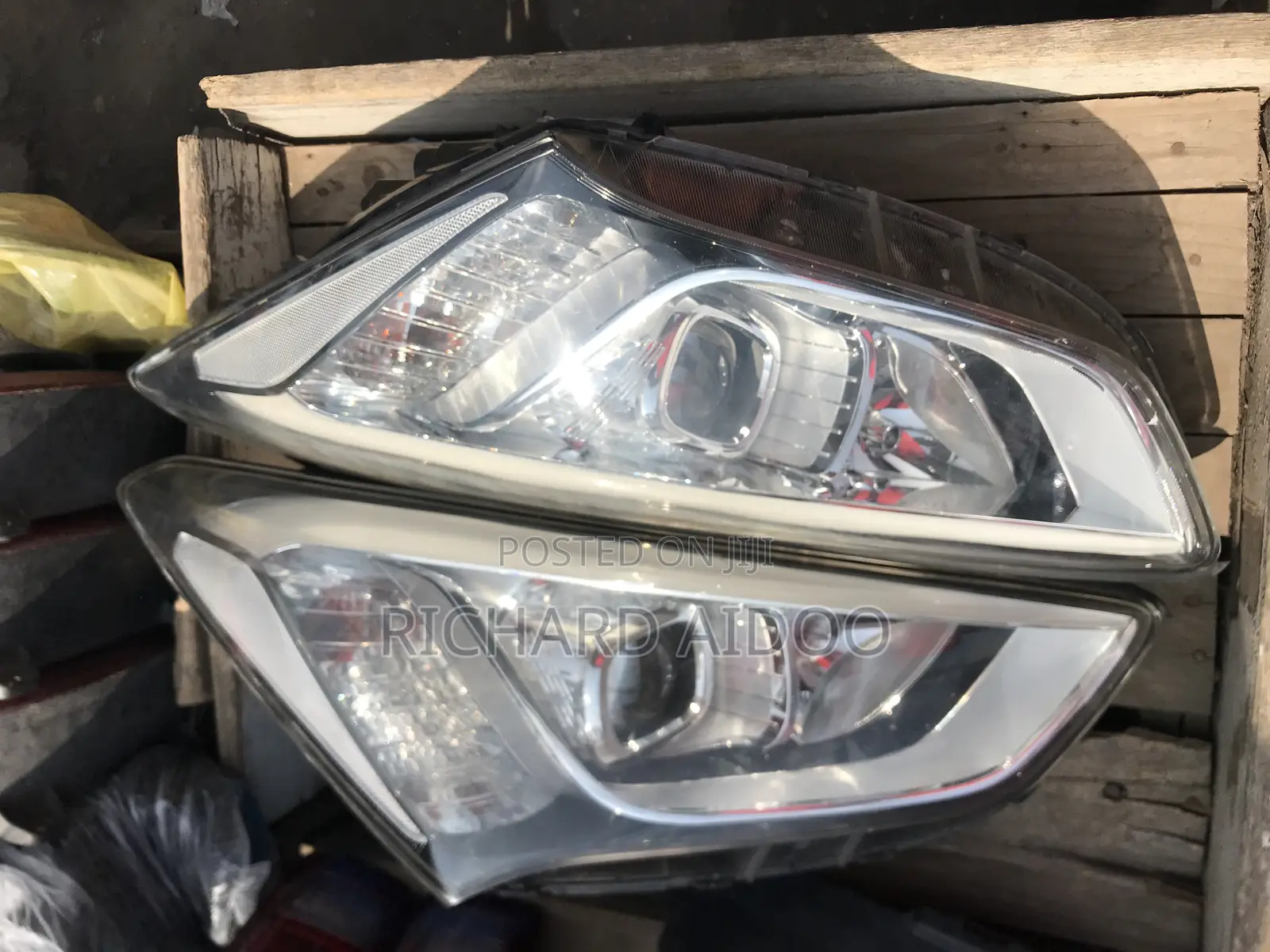 Hyundai Santa-Fe 2014 Headlight All White Available
