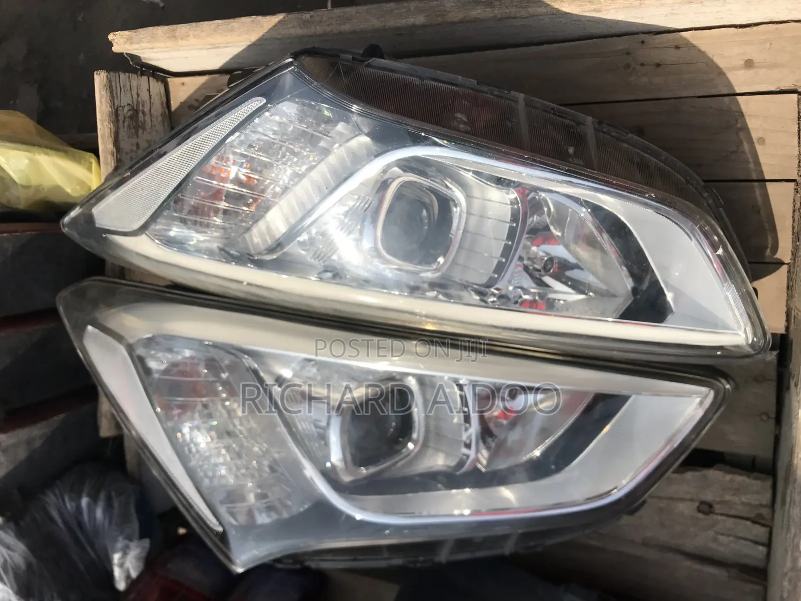 Hyundai Santa-Fe 2014 Headlight All White Available