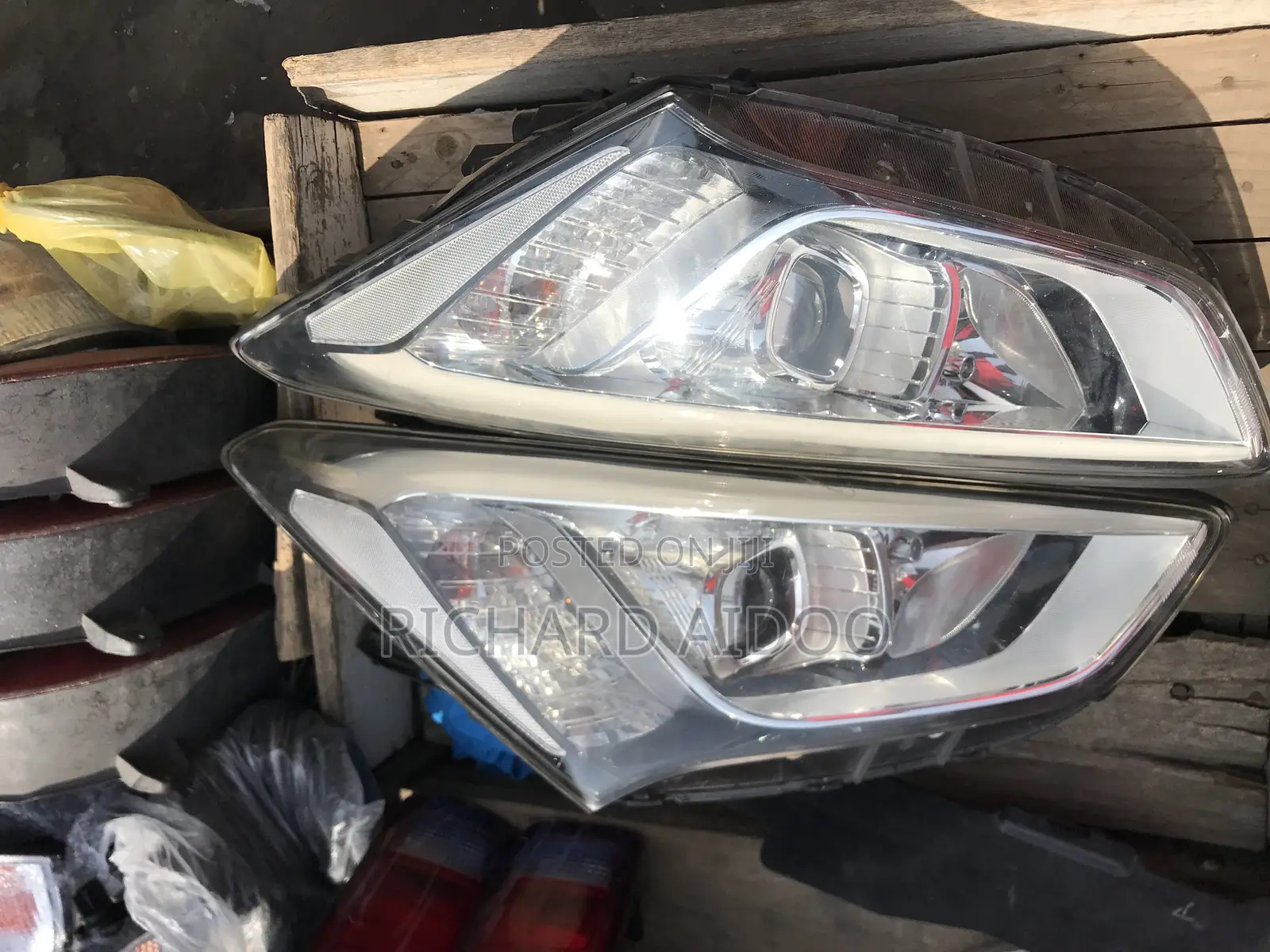 Hyundai Santa-Fe 2014 Headlight All White Available