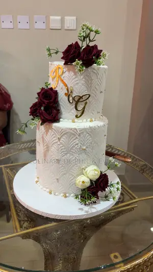 2 Tier Premium Wedding Cake