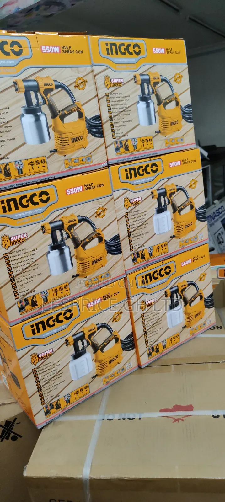 Promo Ingco HVLP Floor Based Spray Gun 550w