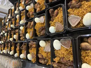 Packed Jollof Rice