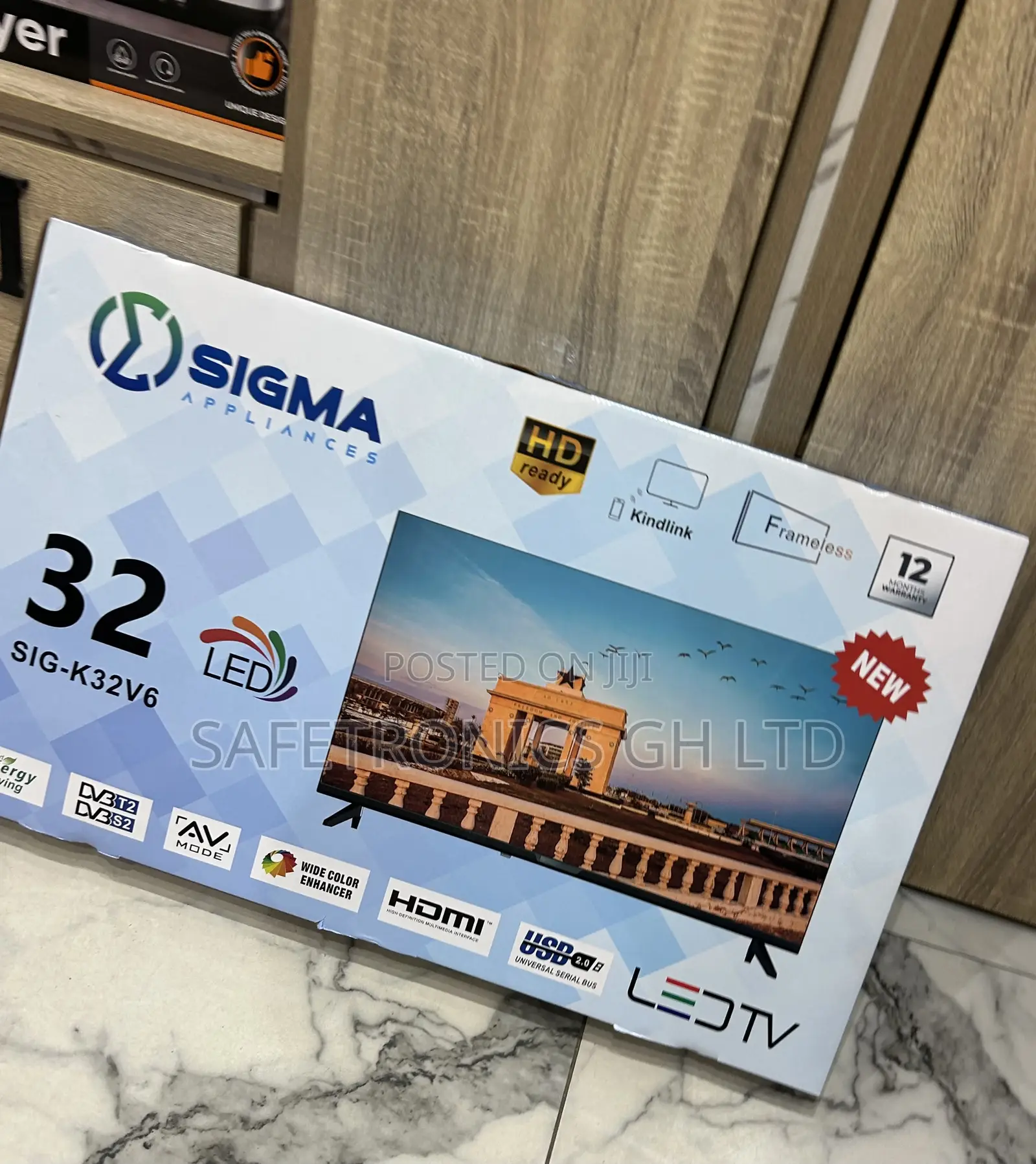 Super Clear (Sig-K32v6) Led Full Hd 32” Sigma Electric Tv