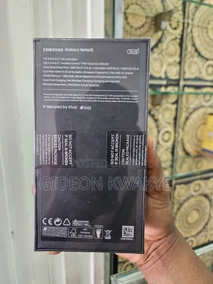 New Samsung Galaxy Note 10 5G 256 GB Black
