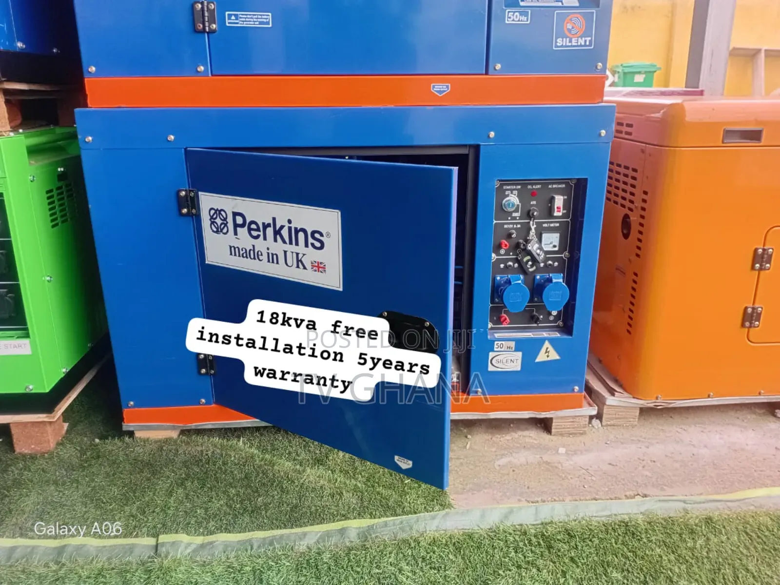 Perkins 18kva Diesel Gen – Rugged Build, Long Working Hours