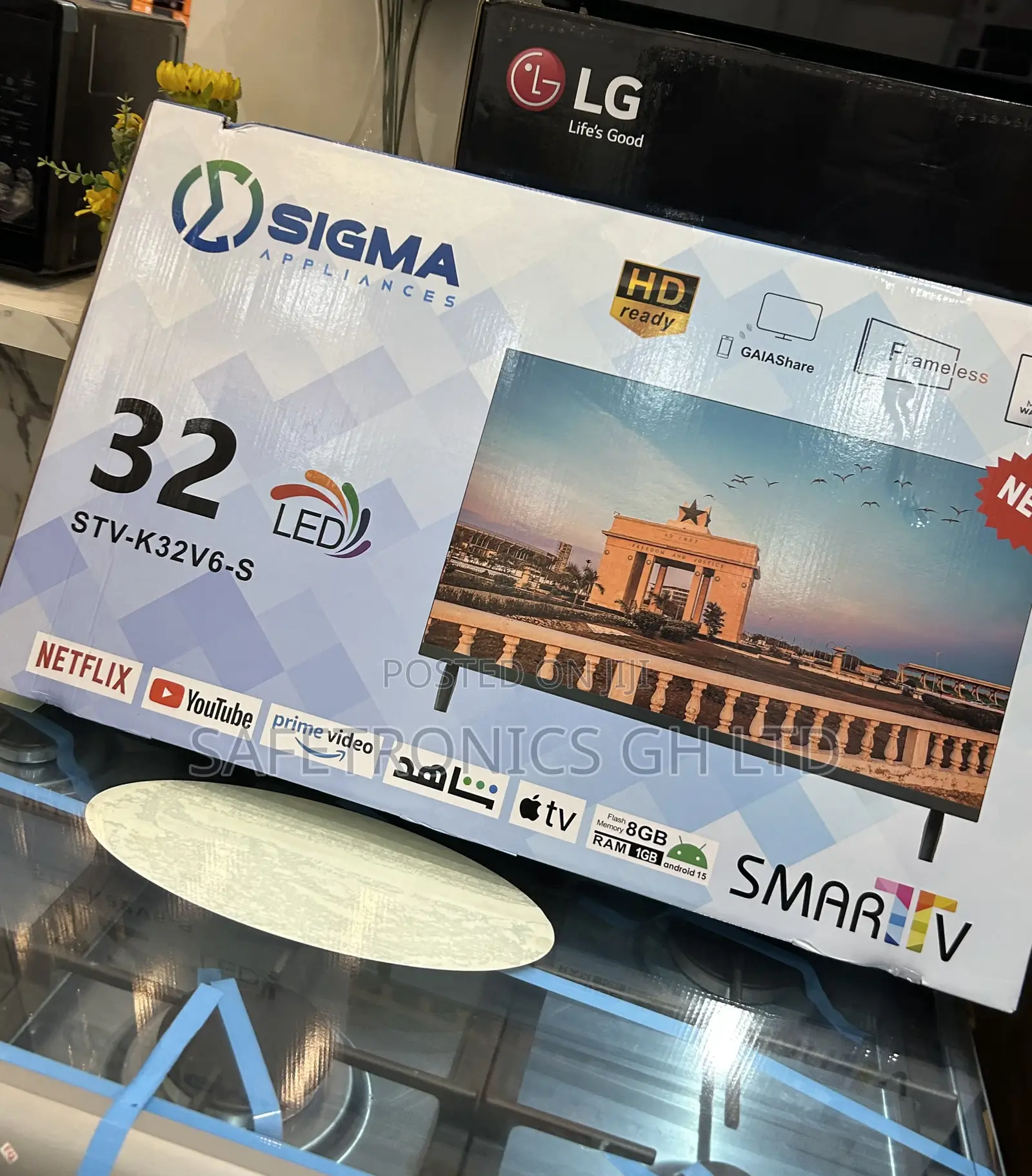 Kindly Check Out Sigma Full Hd 32” (Sig-K32v6-S) Led Smart Tv