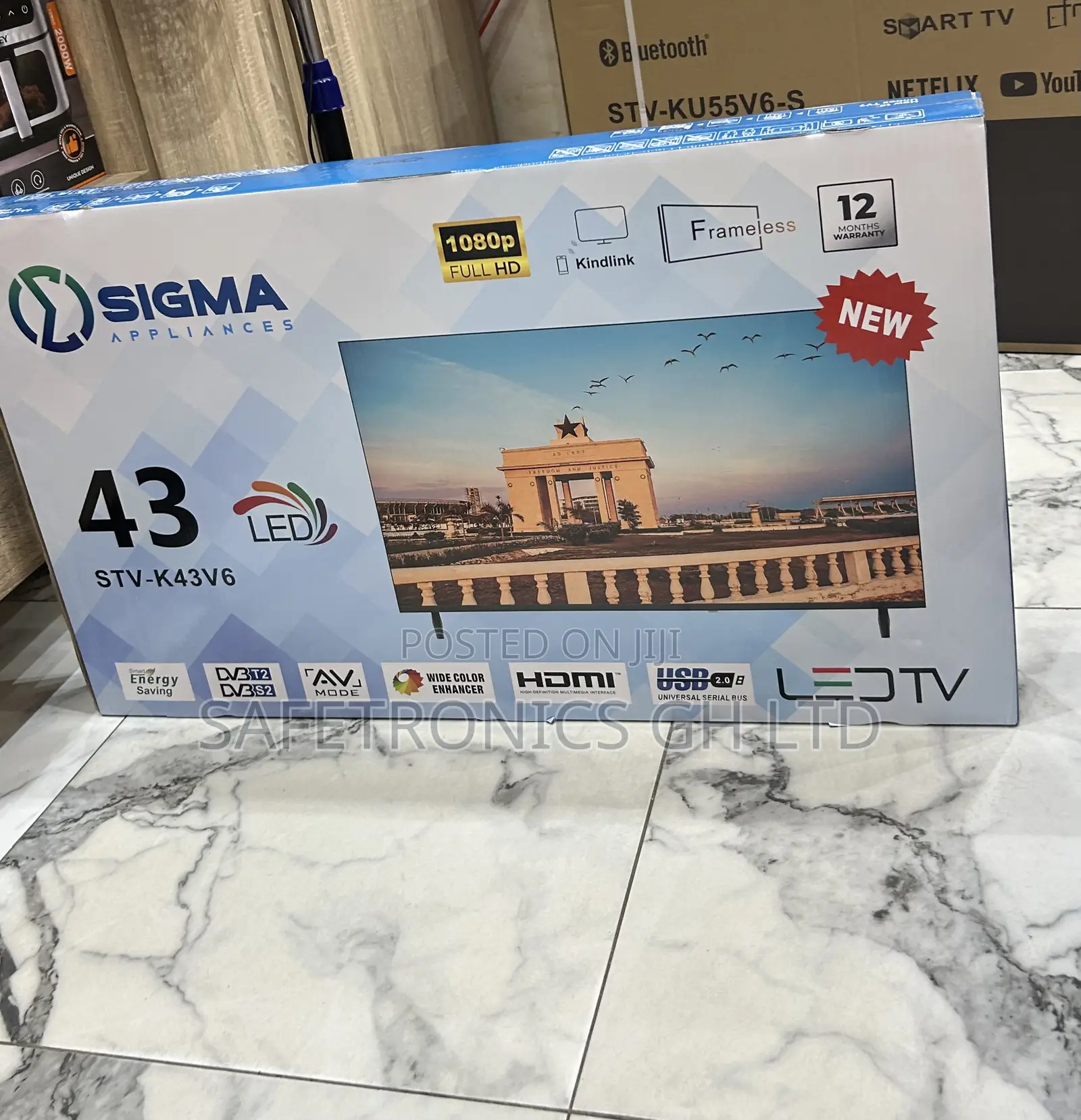 Order Quality 43 Inch Sigma Full Hd Led Digital Satellite Sig-K43v6