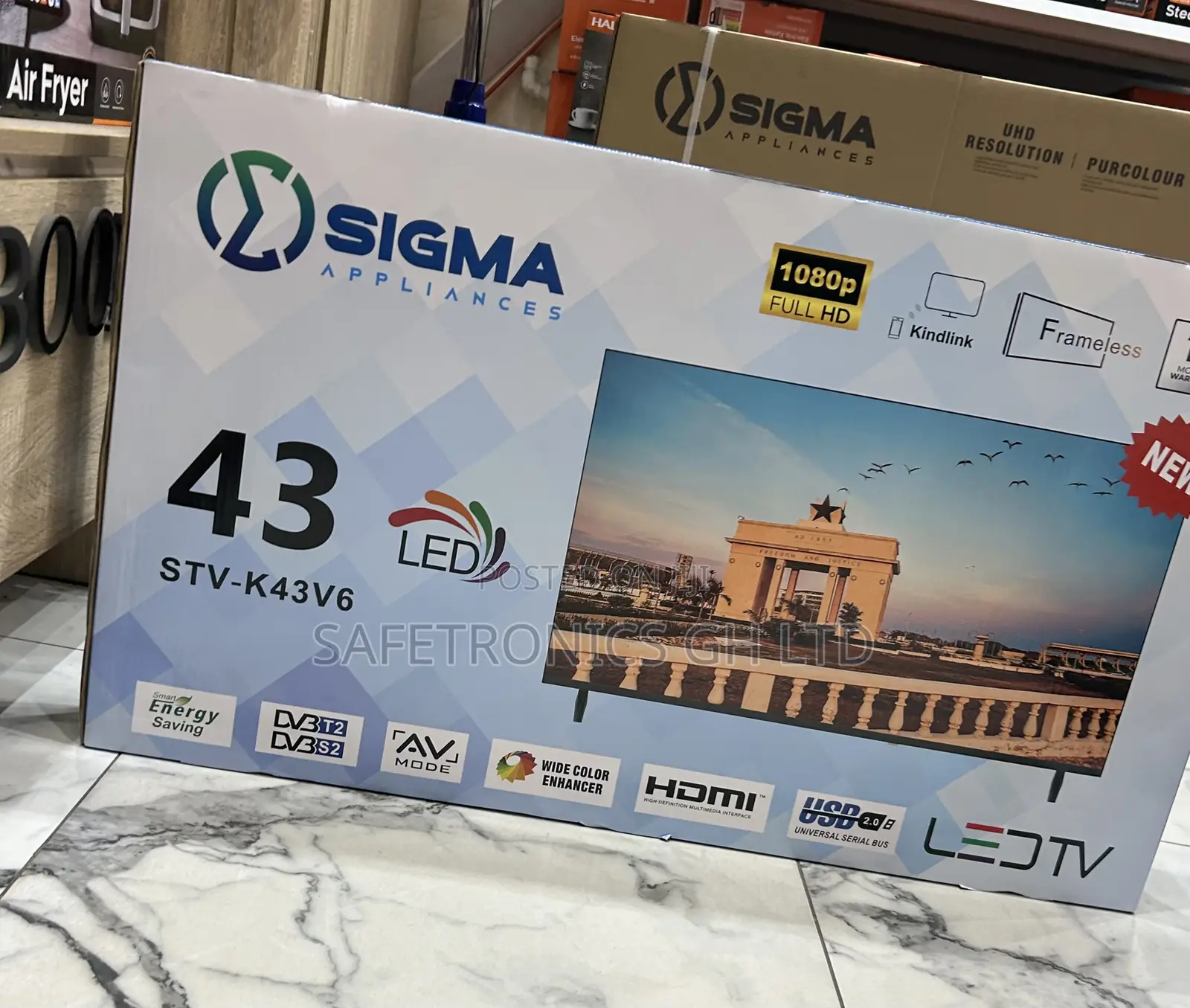 Order Quality 43 Inch Sigma Full Hd Led Digital Satellite Sig-K43v6