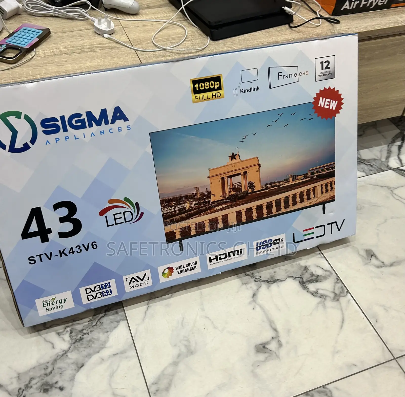 Kindly Order Full Hd 43” Sigma Led Sig-K43v6 Tv
