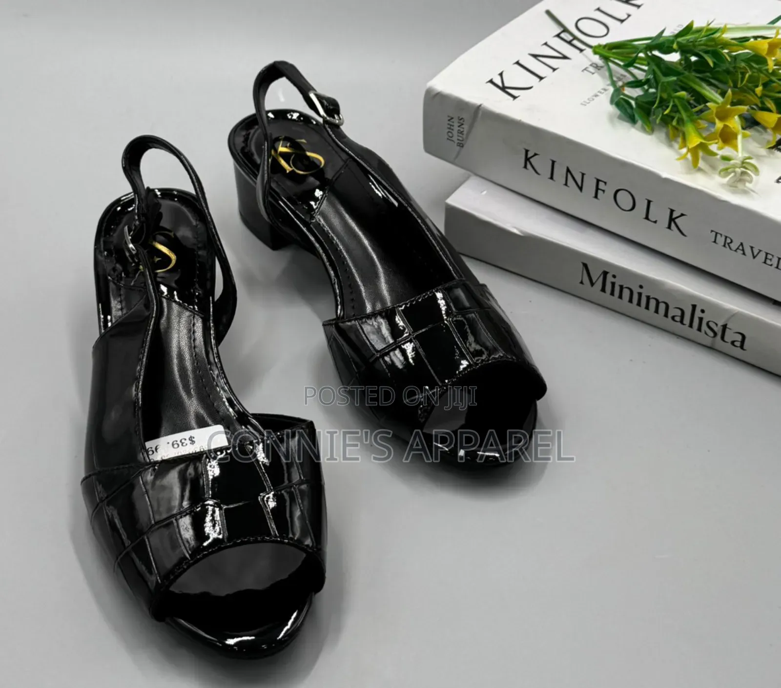 Flat Sandals for Ladies Gold Silver and Black