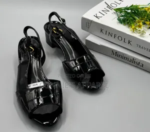 Flat Sandals for Ladies Gold Silver and Black