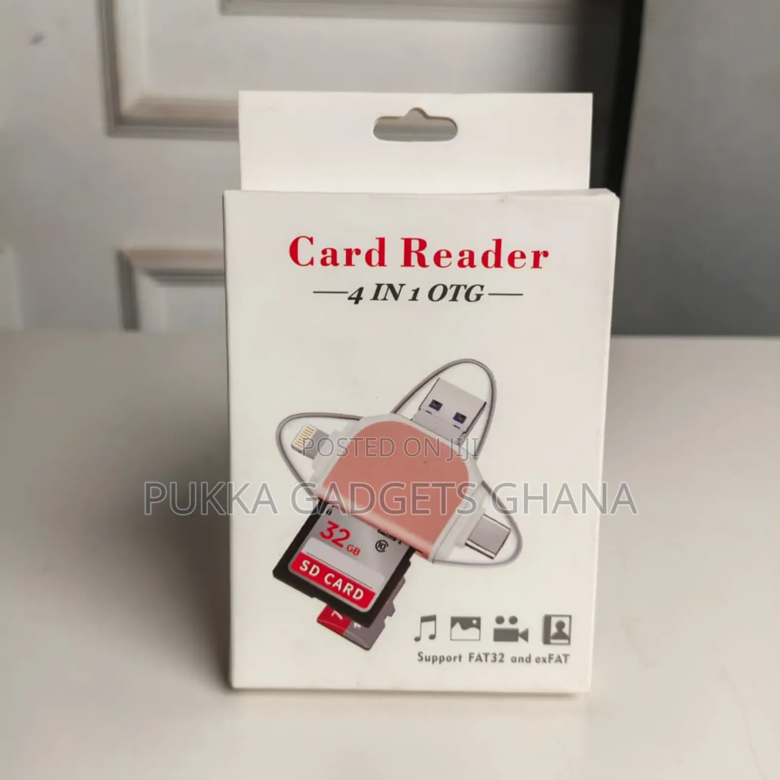 4 In1 Otg Sd/Tf  Card Reader