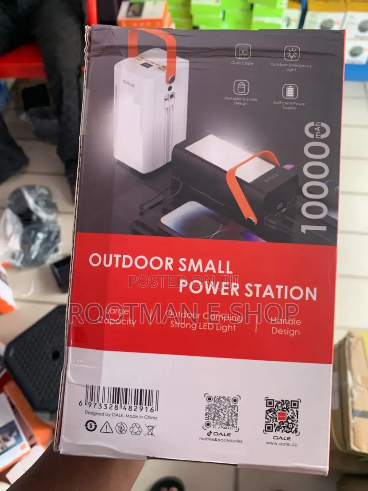 Ipower P100000 Portable Power Station ( 100,000mah Capacity)
