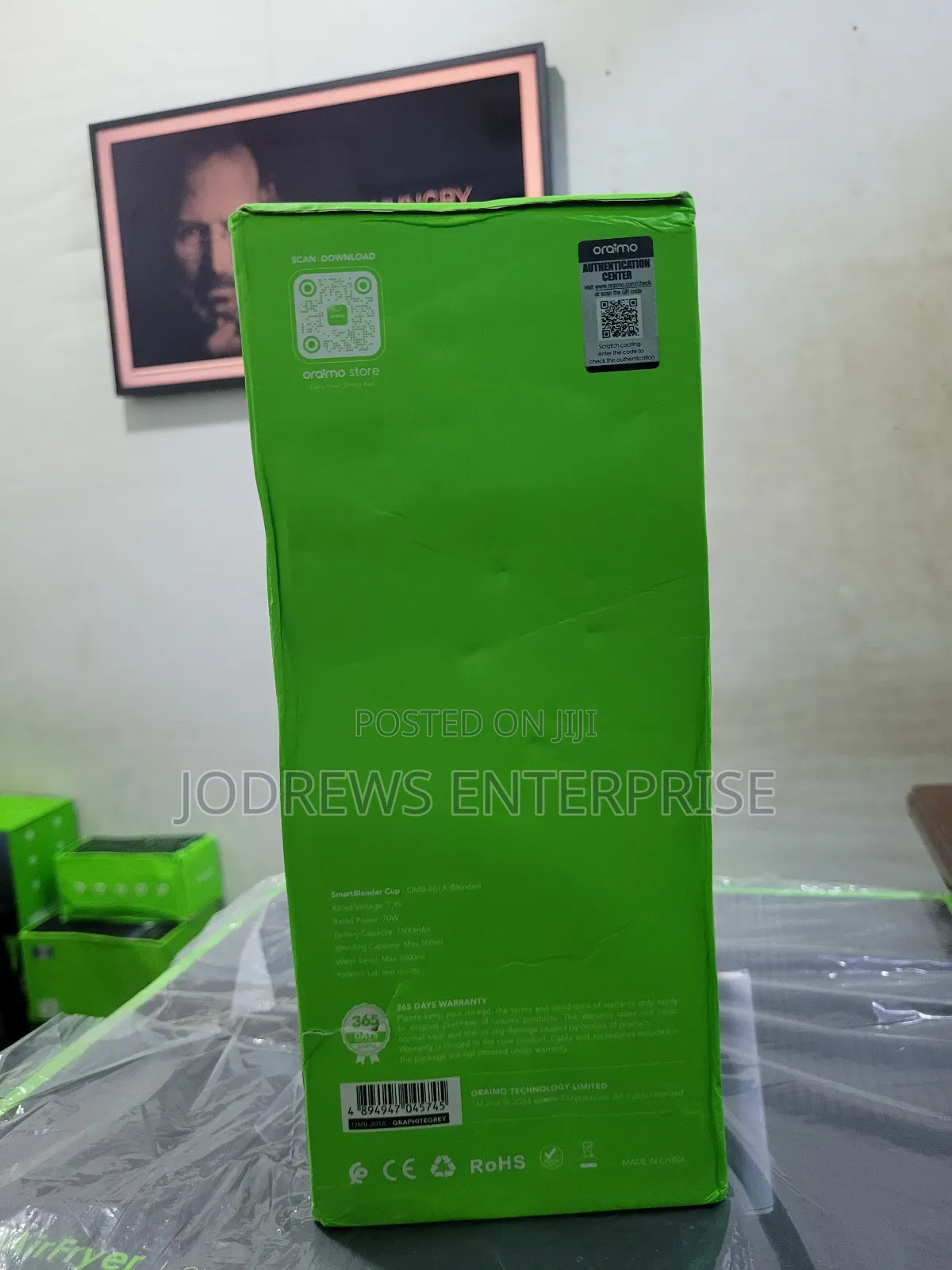 Oraimo Smartblender Cup 1l Juice Blender