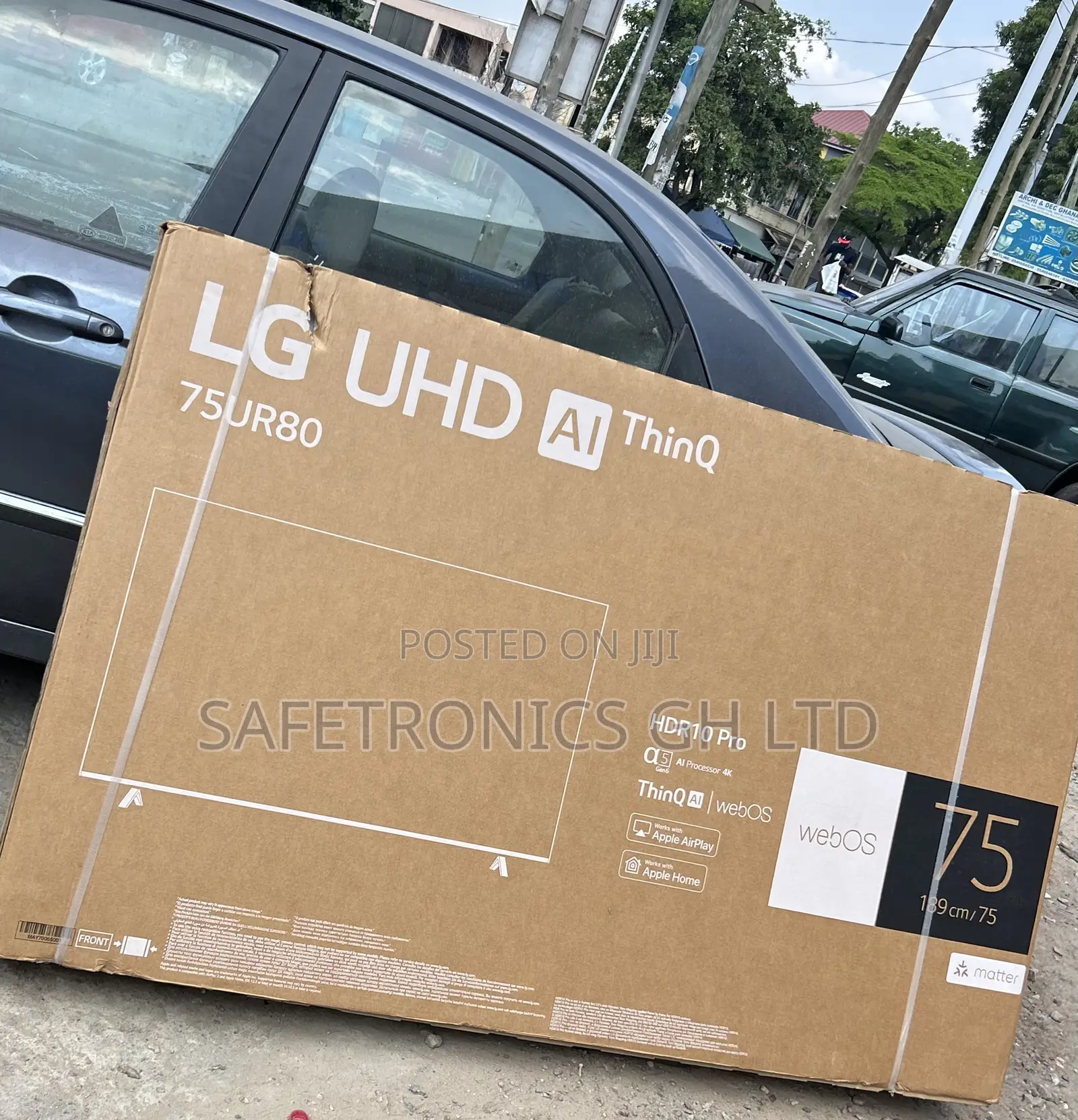 Sealed Uhd Led Smart Lg 75” Android 75ur80 (2025 Model) Tv