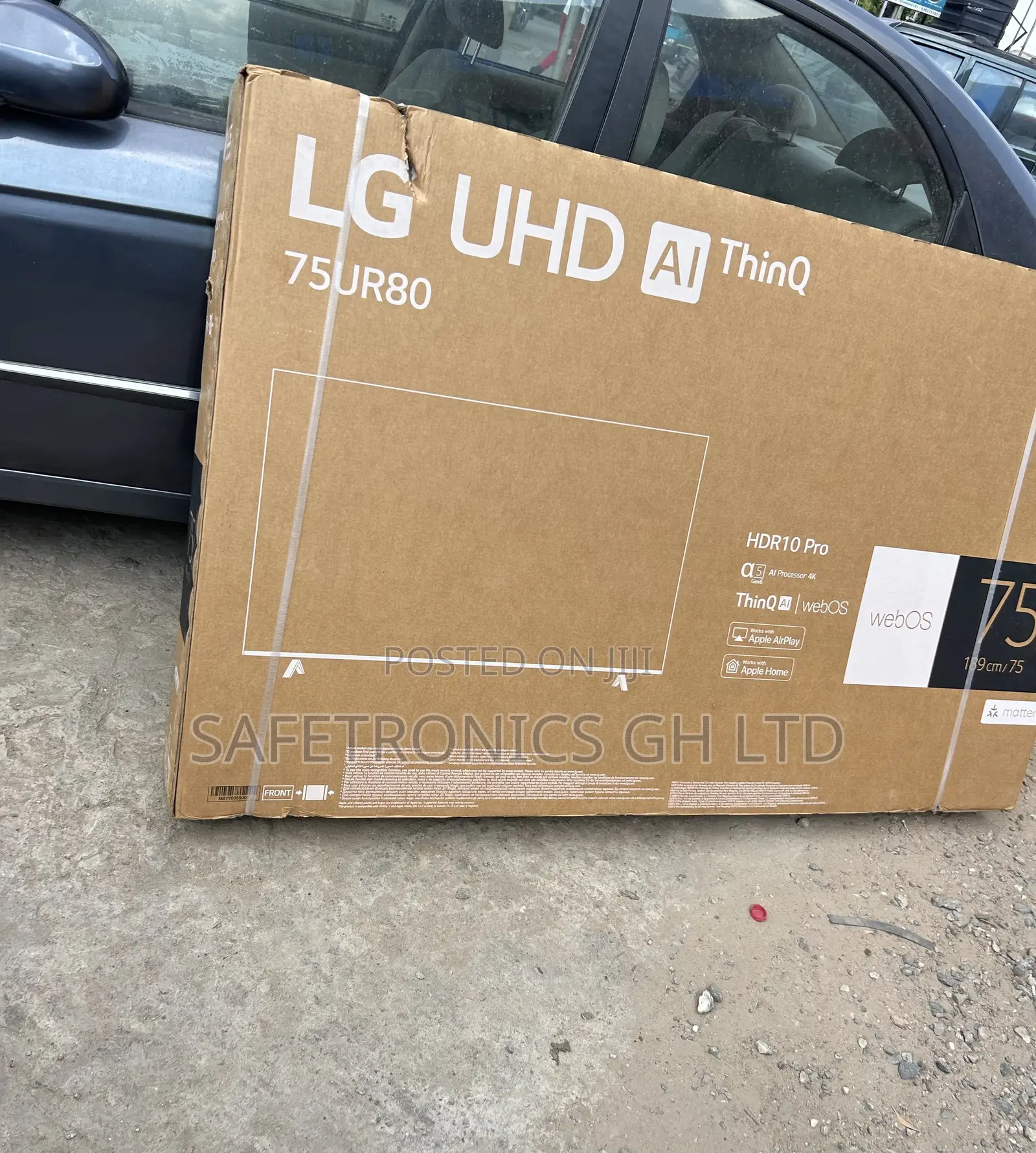 Lastest Uhd Smart 75” Lg Android 75ur80 (2025) Model Tv