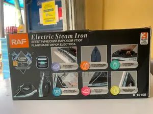 Raf 2200w Steam Iron – Heat Up. Press Down.