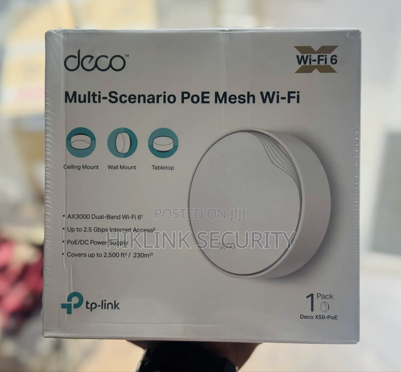 Tplink Deco X50 Ax3000 Home Mesh Wifi6 System