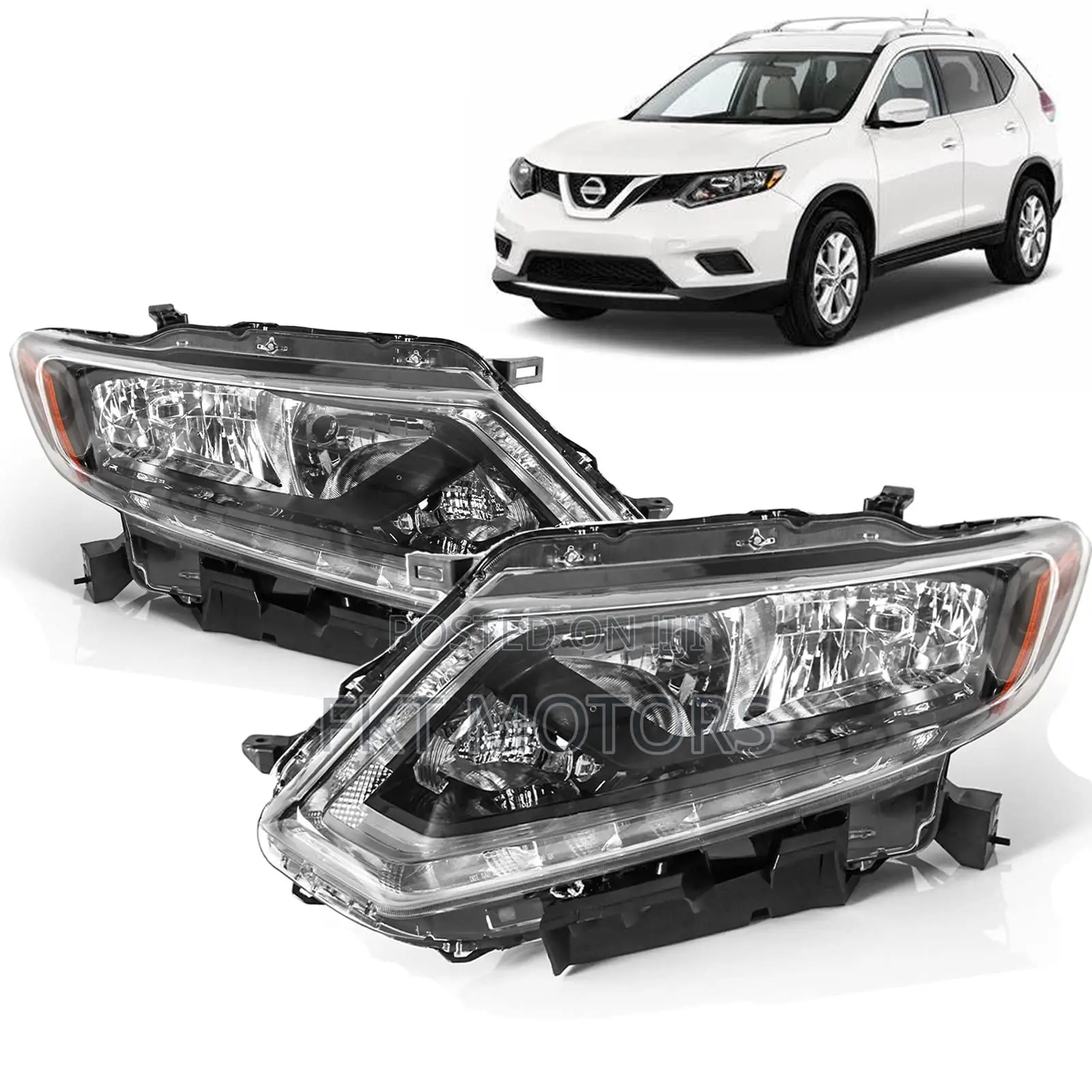 Nissan Rogue Headlight 2012,2013,2014,2015,2016,2017,2018,2019