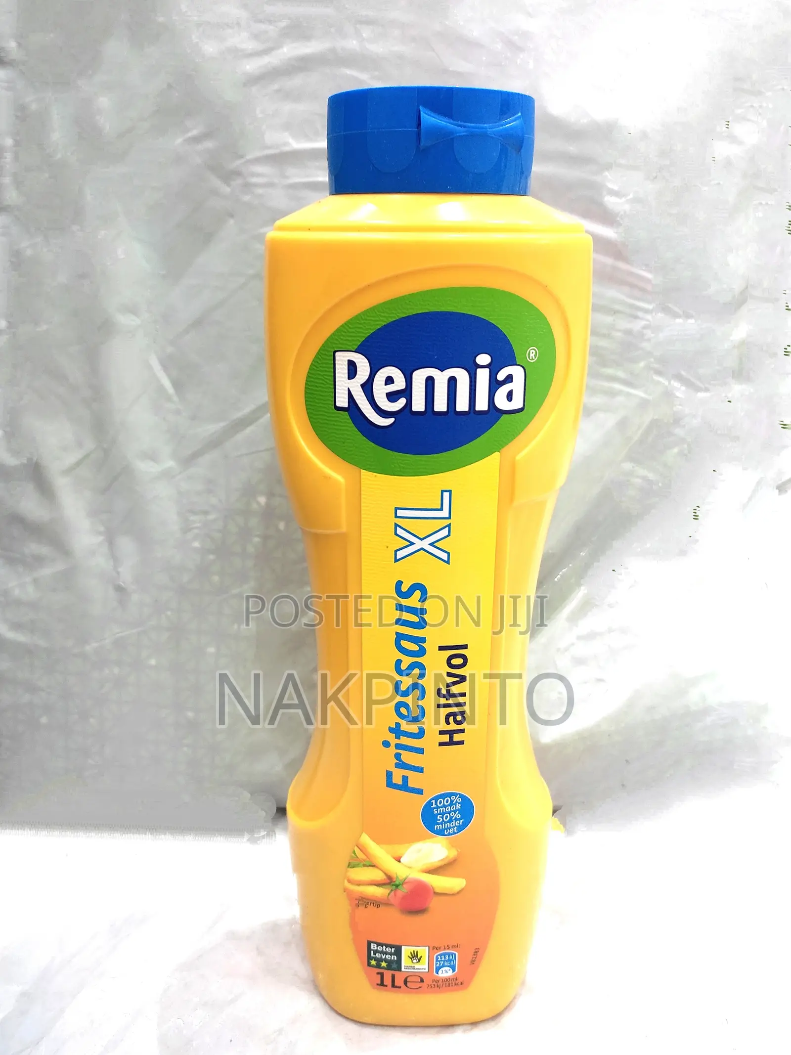 French Fries Sauce. Semi- Skimmed Fries Mayonnaise