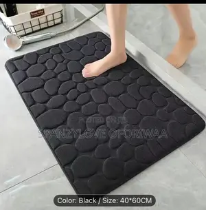 Plush Coral Bath Mat