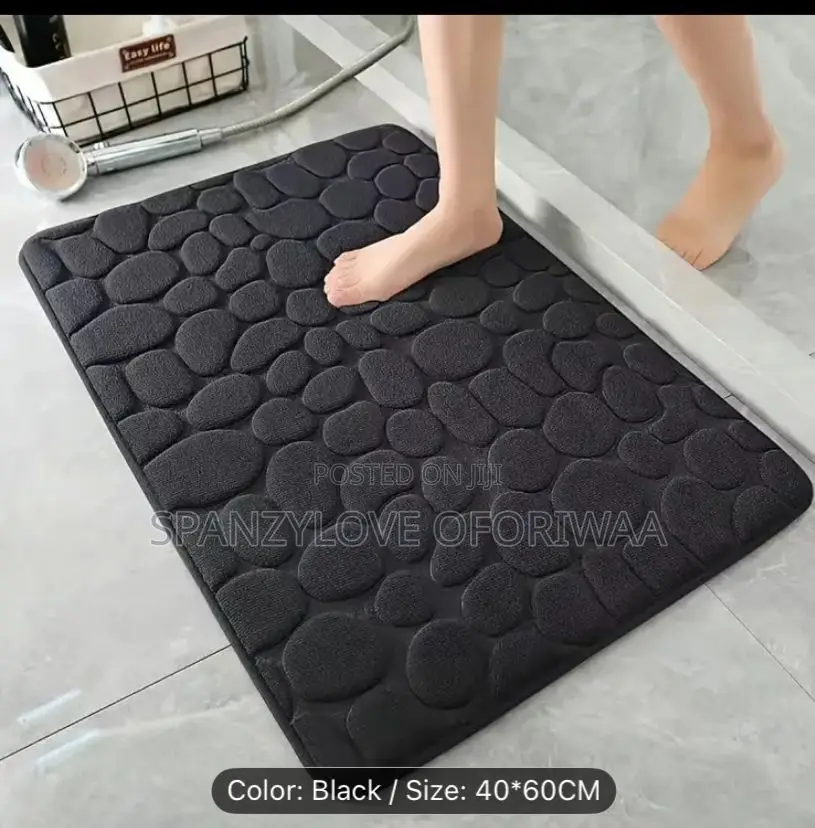 Plush Coral Bath Mat