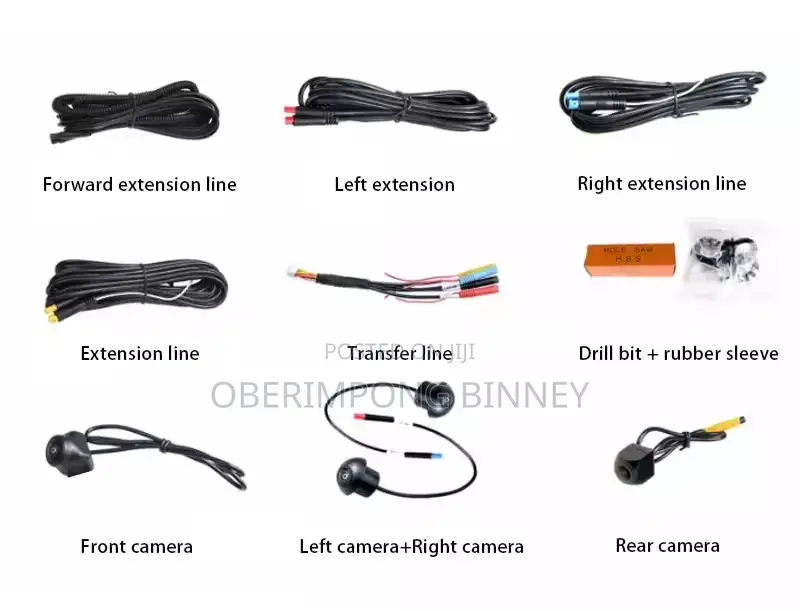 Car 360 Degree 3d Camera Set for Android Tape