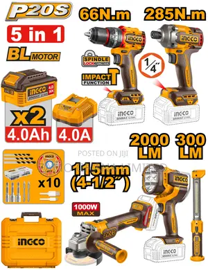 Cordless 5 Pcs Combo Kit - Cosli250692