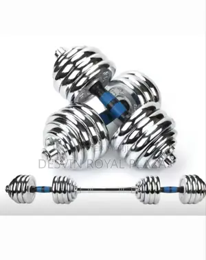 40kg Dumbbell ( Can Be Converted Into a Long Bar )