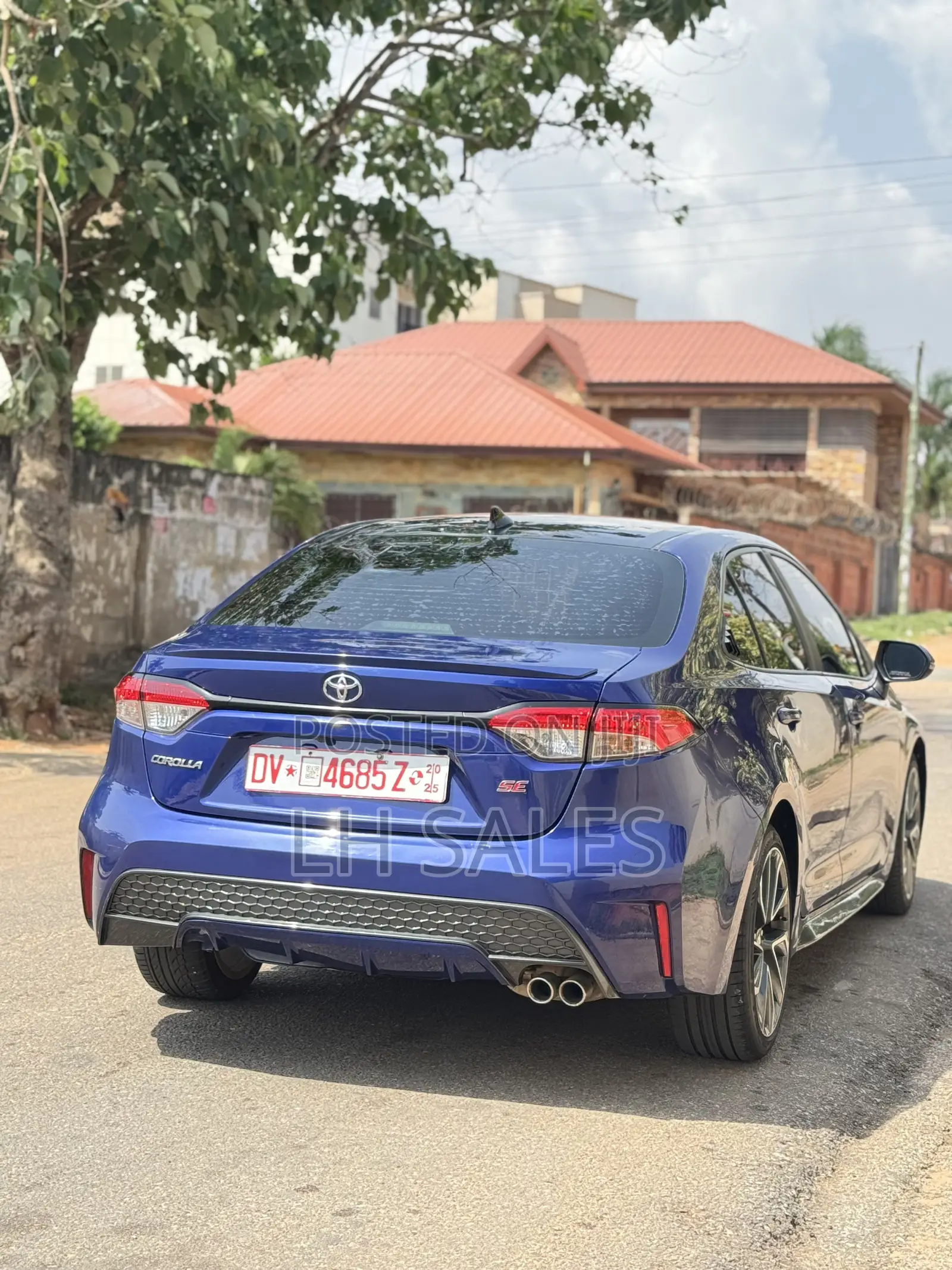 Toyota Corolla SE 2020 Blue