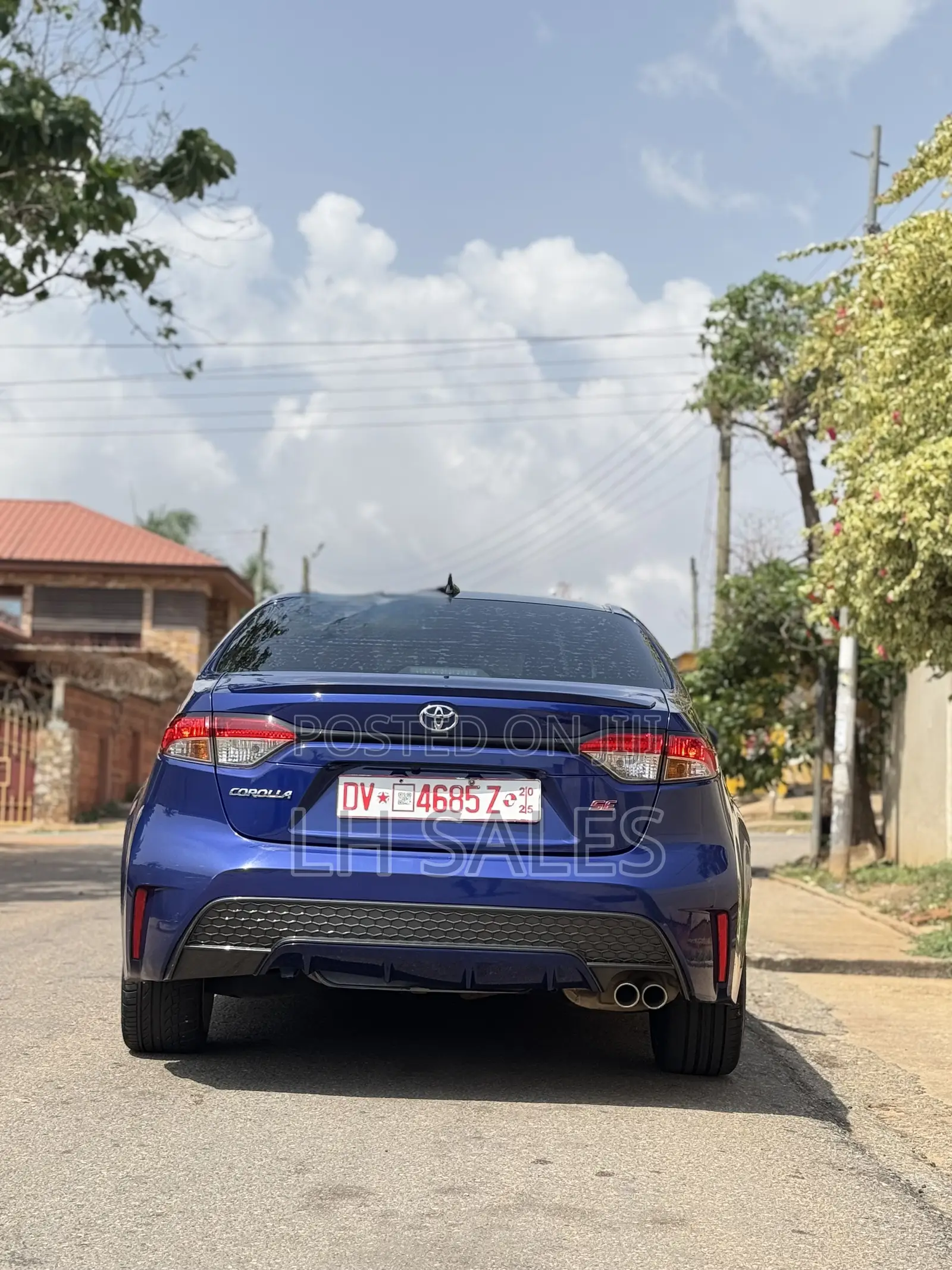 Toyota Corolla SE 2020 Blue